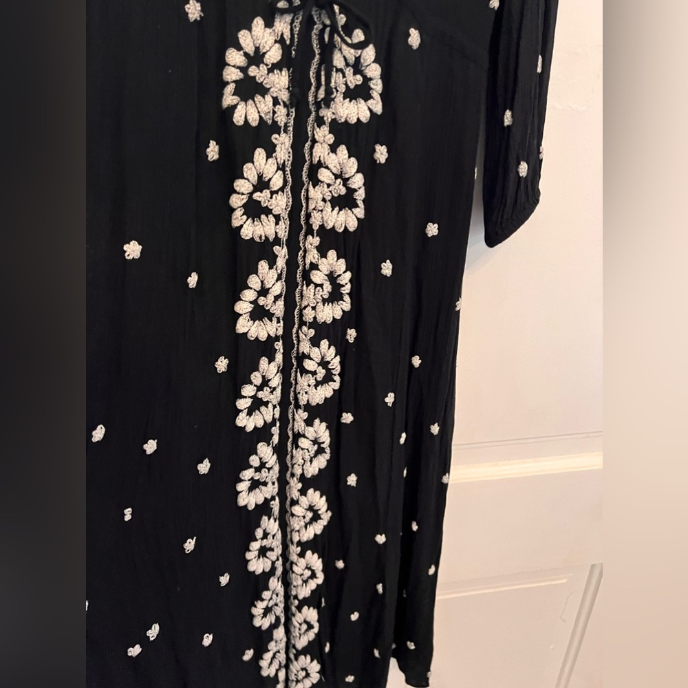 Free People Embroidered Fable Midi Dress View 6